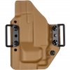 FROGY - Glock 48 Rail MOS + Streamlight TLR-7 Sub - vnější kydexové pouzdro - poloviční sweatguard - coyote hnědá