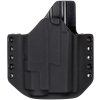 OWB - CZ P-10 C OR + Fenix GL06 - vnější kydexové pouzdro - poloviční sweatguard - černá/černá
