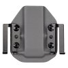 FROGY 1M - Glock 17/19 - vnější kydexové pouzdro na 1 zásobník - plný sweatguard - tmavě šedá/tmavě šedá