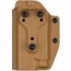 TAC - Glock 17/19 - Glock 19X/45 + Fenix GL19R - taktické kydexové pouzdro - coyote hnědá 3 mm