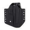 OWB - Beretta 92 FS - vnější kydexové pouzdro - poloviční sweatguard - černá/černá
