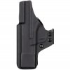 AIWB - HS H11 RDR - Springfield Hellcat OSP/RDP + KOMPENZÁTOR - appendix vnitřní kydexové pouzdro - plný sweatguard - ns - černá