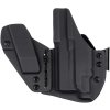 AIWB - Glock 43X Rail MOS + Streamlight TLR-7 Sub + zásobník - appendix vnitřní kydexové pouzdro - plný/plný sweatguard - ns - černá
