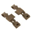 MOLLE Malice clips úchyty pro kydexové pouzdro