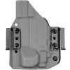 FROGY - Glock 19/23/32 - Glock 19X/45 + Streamlight TLR-7A - vnější kydexové pouzdro - poloviční sweatguard - tmavě šedá