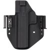 OWB - KMR L-02 SPECTRA - vnější kydexové pouzdro - poloviční sweatguard - černá/černá