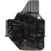FROGY - Glock 19 Gen3-6 - Glock 19X/45 - vnější kydexové pouzdro - poloviční sweatguard - multicam black wrap
