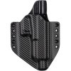 OWB - Glock 17/22/31 + ZÁVIT - vnější kydexové pouzdro - poloviční sweatguard - carbon/černá