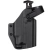 TAC - Glock 43X Rail MOS + Streamlight TLR-7 Sub - AUTO pojistka - taktické kydexové pouzdro - černá 3 mm