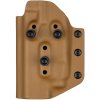 TAC - Glock 17/19 - Glock 19X/45 + Streamlight TLR-7 X - taktické kydexové pouzdro - coyote hnědá 3 mm