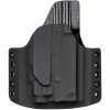 OWB - Walther PDP 4" + Streamlight TLR-8A - vnější kydexové pouzdro - poloviční sweatguard - černá/černá