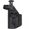 TAC - Glock 17/19 - Glock 19X/45 + Fenix GL22 - AUTO pojistka - taktické kydexové pouzdro - černá