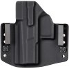 OWB - CZ P-09 C NOCTURNE - vnější kydexové pouzdro - poloviční sweatguard - černá/černá
