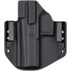 OWB - CZ P-09 F NOCTURNE - vnější kydexové pouzdro - poloviční sweatguard - černá/černá
