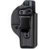 IWB - CZ P-09 F NOCTURNE - vnitřní kydexové pouzdro - poloviční sweatguard - ns - černá