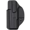 IWB - CZ P-09 C NOCTURNE - vnitřní kydexové pouzdro - poloviční sweatguard - ns - černá