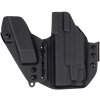 AIWB - Glock 19/23/32 - Glock 19X/45 + Streamlight TLR-7 X + zásobník - appendix vnitřní kydexové pouzdro - poloviční/plný sweatguard - ns - černá/černá