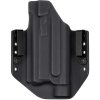 OWB - CZ 75 P-01 Ω - CZ 75 D Compact - CZ 75 Compact Shadow Line + Streamlight TLR-1 - vnější kydexové pouzdro - poloviční sweatguard - černá/černá