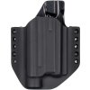 OWB - CZ 75 P-01 Ω - CZ 75 D Compact - CZ 75 Compact Shadow Line + Streamlight TLR-1 - vnější kydexové pouzdro - poloviční sweatguard - černá/černá