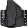 OWB - SIG Sauer P239 - vnější kydexové pouzdro - poloviční sweatguard - černá/černá