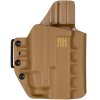 FROGY - Glock 19/23/32 - Glock 19X/45 + Streamlight TLR-7 HL-X - vnější kydexové pouzdro - poloviční sweatguard - coyote hnědá