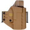 FROGY - SIG Sauer P365-XMACRO - vnější kydexové pouzdro - poloviční sweatguard - coyote hnědá