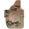 FROGY - Glock 17 Gen3-6 + Fenix GL22 - vnější kydexové pouzdro - poloviční sweatguard - multicam wrap