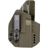 CROCY - Glock 43/43X - Glock 43X Rail MOS - appendix vnitřní kydexové pouzdro - olivová