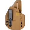 CROCY - Glock 43/43X - Glock 43X Rail MOS - appendix vnitřní kydexové pouzdro - coyote hnědá
