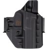 FROGY - CZ P-09 C NOCTURNE - vnější kydexové pouzdro - poloviční sweatguard - černá