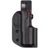 IPSC DL - CZ Shadow 2 Compact / CARRY - RH závěs - sportovní kydexové pouzdro - carbon/červená