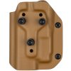 TAC - Glock 17/19 - Glock 19X/45 + Glock GTL II - taktické kydexové pouzdro - coyote hnědá 3 mm