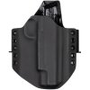 OWB - 1911 Rail 5" - vnější kydexové pouzdro - poloviční sweatguard - černá/černá