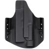 OWB - Glock 17 Gen5 + Streamlight TLR-1 HL-X - vnější kydexové pouzdro - poloviční sweatguard - černá/černá