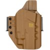 FROGY - Walther PDP 5" + Streamlight TLR-7 HL-X - vnější kydexové pouzdro - poloviční sweatguard - coyote hnědá