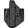 OWB - 1911 5" - vnější kydexové pouzdro - poloviční sweatguard - ns - černá/černá