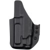 AIWB - Glock 19/23/32 - Glock 19X/45 + SureFire XC3 - appendix vnitřní kydexové pouzdro - plný sweatguard - ns - černá