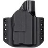 OWB - Glock 19 Gen3-4 + Glock GTL II - vnější kydexové pouzdro - poloviční sweatguard - černá/černá
