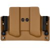 OWB - Walther PDP - vnější kydexové pouzdro na 2 zásobníky - plný sweatguard - coyote hnědá/coyote hnědá