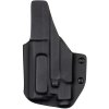 IWB - CZ P-10 S + Olight Baldr S - vnitřní kydexové pouzdro plný - sweatguard - ns - černá