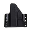 OWB - Glock 43/43X - vnější kydexové pouzdro - poloviční sweatguard - černá/černá