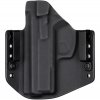 OWB - CZ 75 P-01 Ω - CZ 75 D Compact - CZ 75 Compact Shadow Line - vnější kydexové pouzdro - poloviční sweatguard - černá/černá