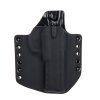 OWB - CZ 75 SP-01 Shadow - CZ 75 SP-01 Tactical - vnější kydexové pouzdro - poloviční sweatguard - černá/černá