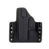 OWB - Glock 43/43X - vnější kydexové pouzdro - poloviční sweatguard - tmavě šedá/černá