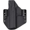 OWB - CZ 75 SP-01 Phantom - vnější kydexové pouzdro - poloviční sweatguard - černá/černá