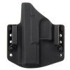 OWB - CZ P-10 C - vnější kydexové pouzdro - poloviční sweatguard - černá/černá