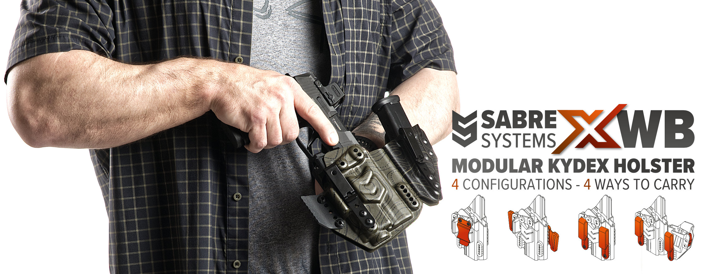 XWB MODULAR KYDEX HOLSTER