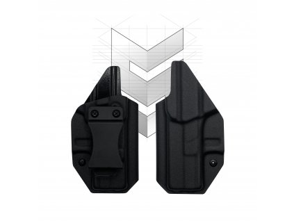 SABRE SYSTEMS IWB Glock 43X RAIL - vnitřní kydexové pouzdro