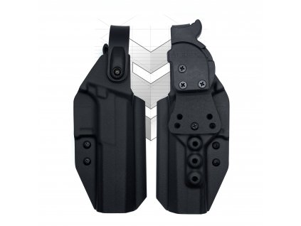 SABRE SYSTEMS DUTY CZ P10F / P10C se závitem - služební kydexové pouzdro s pojistkou