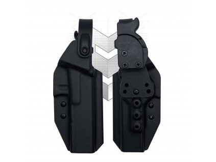 SABRE SYSTEMS DUTY Glock 34 / 17 se závitem - služební kydexové pouzdro s pojistkou